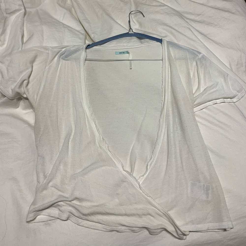 kimchi blue cross front tee